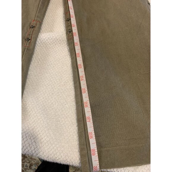 Low Rise Khaki Pants Convertible Capri - Picture 7 of 7